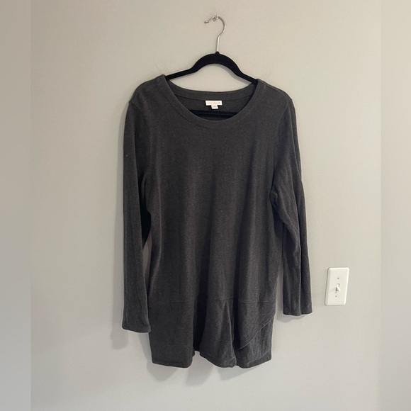Women’s pure j Jill cotton long sleeve size large - Picture 1 of 5